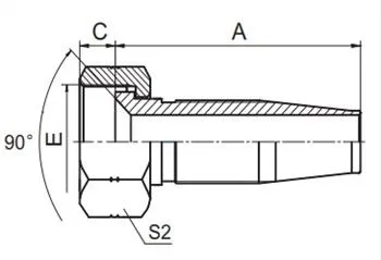 SAE Fitting kawotchou Syèj